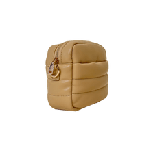Load image into Gallery viewer, Sadie Quilted Faux Leather Zip Top Messenger