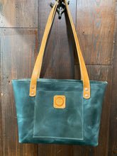 Load image into Gallery viewer, Pebbles Teal Tote