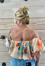 Load image into Gallery viewer, Poppy Puff Sleeve Top