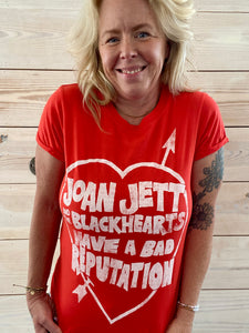 Joan Jett & The Black hearts Bad Reputation Tee