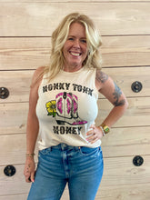 Load image into Gallery viewer, Honky Tonk Honey Muscle Tank