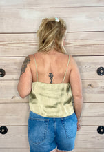 Load image into Gallery viewer, Fiore Luxe Sheen Cropped Tank