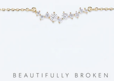 Beautifully Broken Dainty Necklace