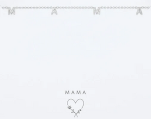 MAMA Necklace with Crystals