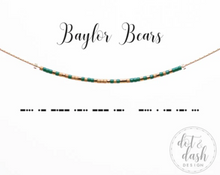 Load image into Gallery viewer, Baylor Bears Necklace
