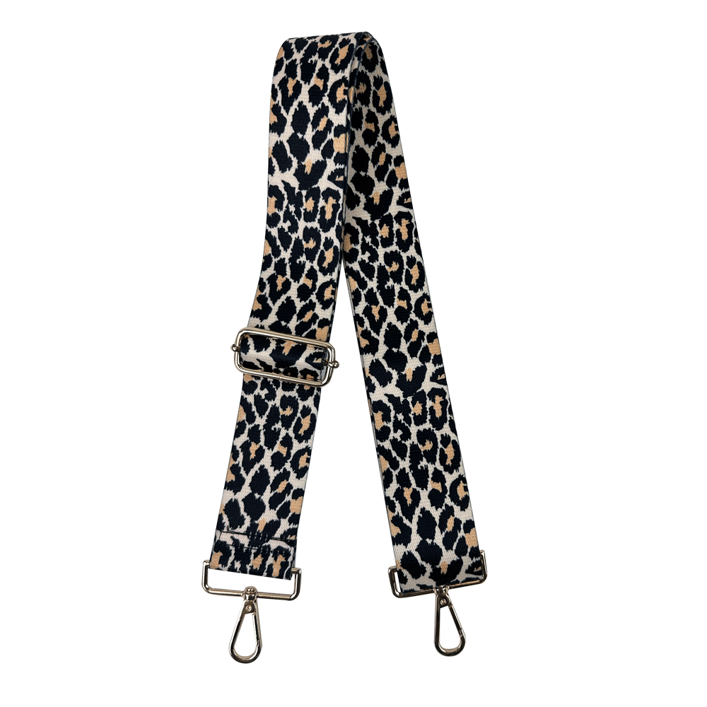 Cheetah Print Bag Strap