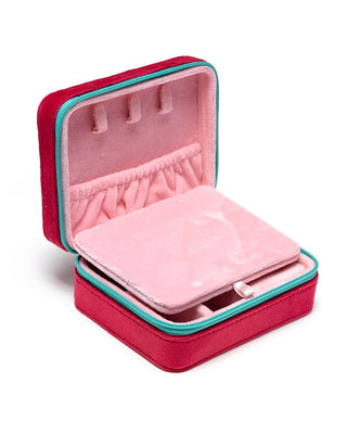 Strawberry Season Jewelry Zip Case / Organizer