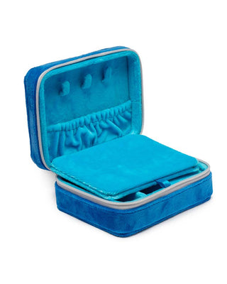 Velvet Jewelry Zip Case  - Sardine Can