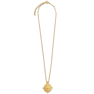 Ellie Vail - Beckett Sun Disc Pendant Necklace