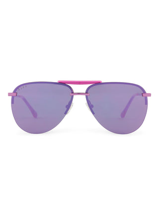 Tahoe Pink Rush Metallic Mirror Sunglasses