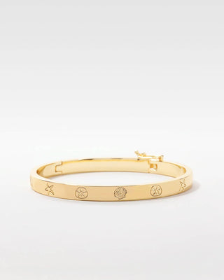 Sea Seeker Hinged Bracelet