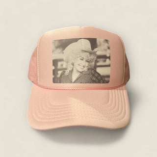 Dolly Photo Pink Trucker Hat