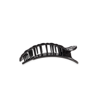 Flat Round Quilted Hair Clip | Small