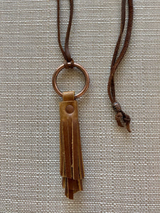 adjustable leather necklaces