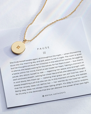 Pause Necklace