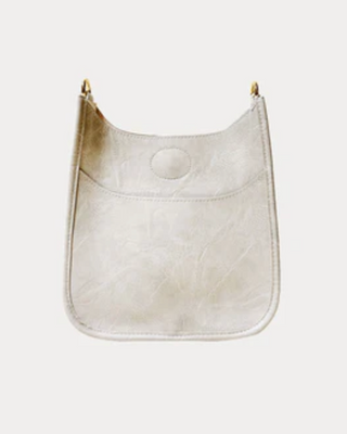 Mini Textured Messenger Bag - No Strap