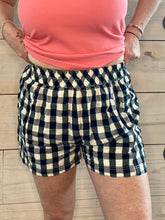 Load image into Gallery viewer, Free People Black and White Checkered Shorts