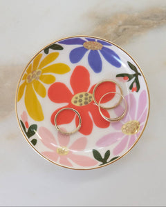 Primary Blooms Trinket Dish