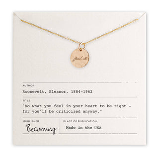 Fuck It Necklace