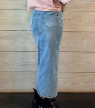 Load image into Gallery viewer, Julia Stretch Denim Maxi Skirt