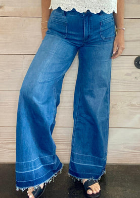 Goldie High Rise Super Flare Jeans