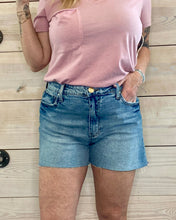 Load image into Gallery viewer, Taylor High Rise Light Wash Jean Shorts
