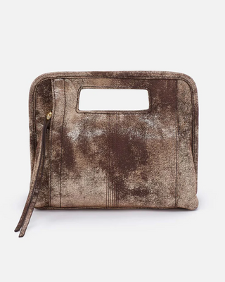 Hobo Ace Clutch - Cocoa Platinum