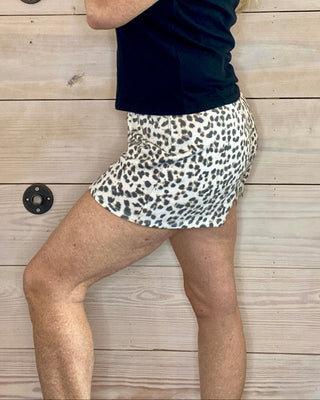 Z Supply Luxe Leopard Shorts
