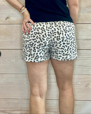 Z Supply Luxe Leopard Shorts