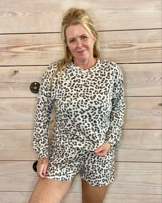 Z Supply Luxe Leopard Top