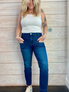 Reese Waken High Waist Ankle Jeans