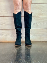 Load image into Gallery viewer, Classy Suede Black Boots