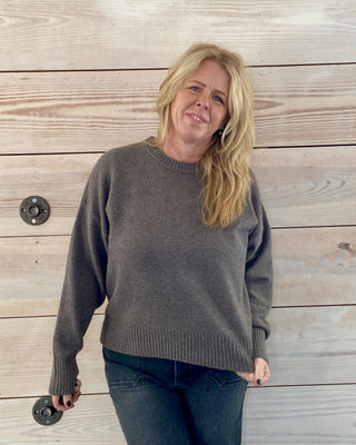 Z Supply Cirrus Cozy Sweater - Burnt Ash Heather