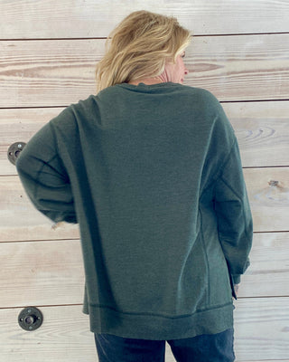Z Supply Modern Weekender Sweatshirt - Artichoke
