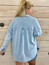 Load image into Gallery viewer, All Day Knit Denim Jacket in Washed Indigo