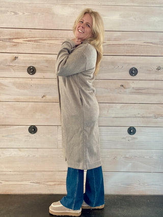 Mason Luxe Coat | Smokey Beige