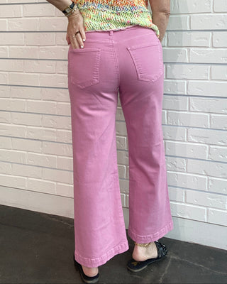 Meg Cupcake High Rise Wide Leg Jeans