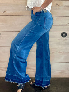 Goldie High Rise Super Flare Jeans