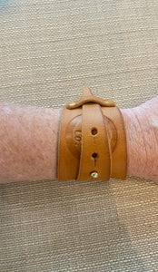 Buda Leather Co. Logo Bracelet