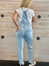 Load image into Gallery viewer, The Knit Denim Overalls