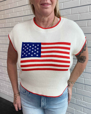 Patriot Sweater Tank