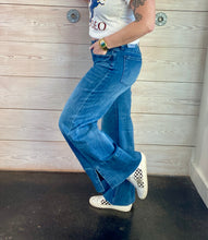 Load image into Gallery viewer, Goldie Mid Rise Flare Jeans