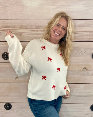 Tie The Ribbon Sweater