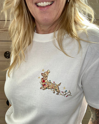 Holiday Bestie Boyfriend Tee