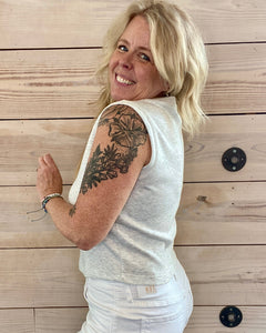 Heather Gray Muscle Tank Top