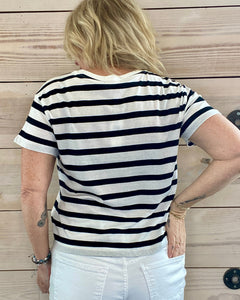 Go To Striped Tee