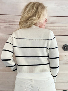 Milan Stripe Sweater