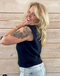 Black Muscle Tank