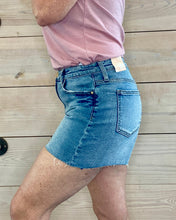 Load image into Gallery viewer, Taylor High Rise Light Wash Jean Shorts