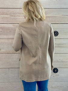 Do It All Relaxed Blazer in Putty